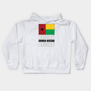 Flag of Guinea Bissau Kids Hoodie